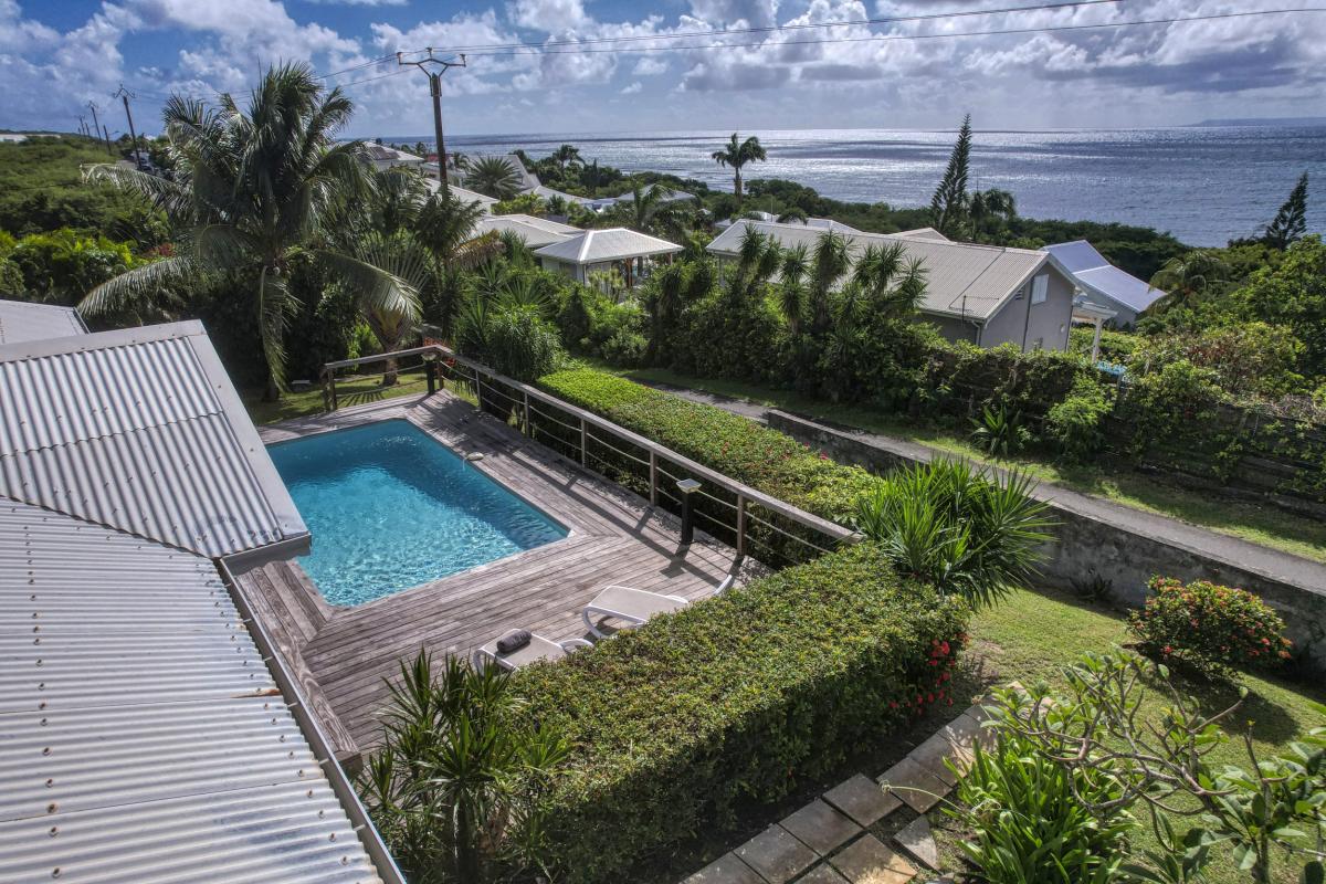 37.Location Villa piscine vue mer Sainte Anne Guadeloupe_Vue mer